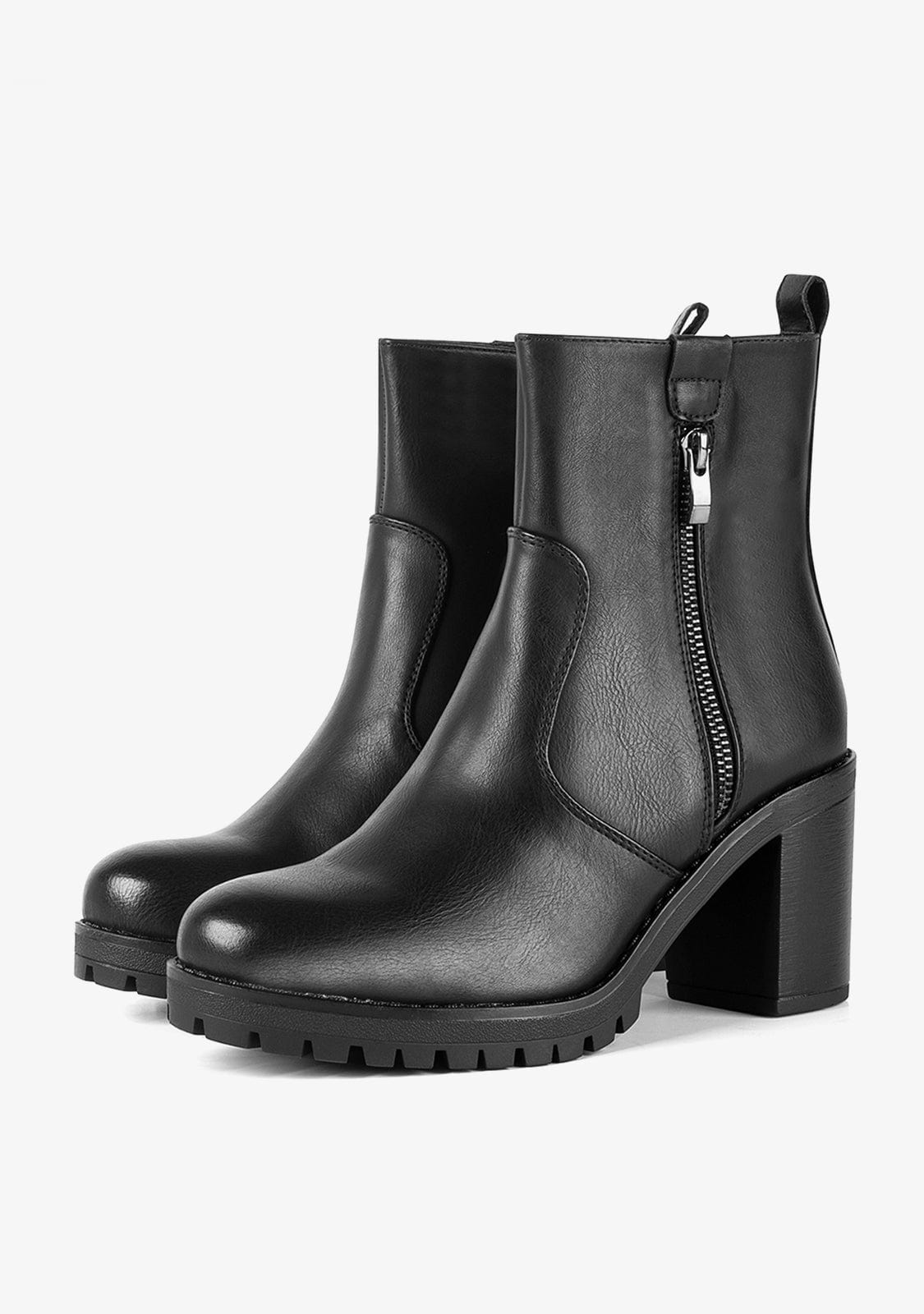 Ankle Boots Haute Black Zip