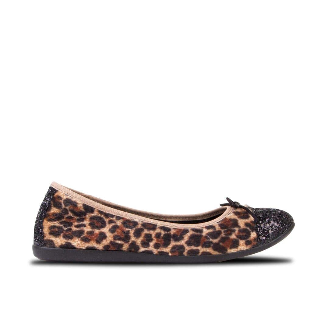 Ballerinas Dana Leopard Camel