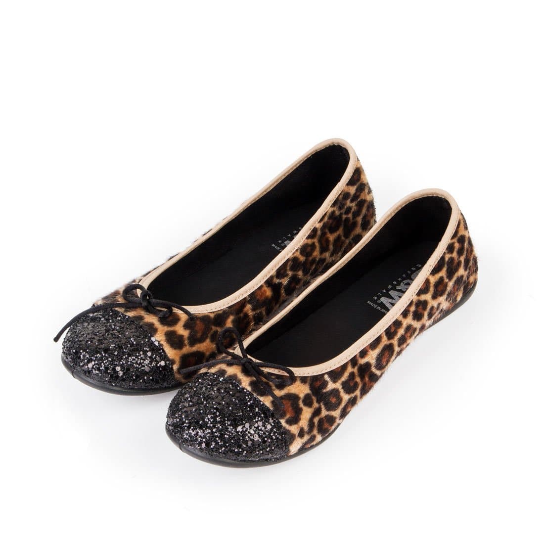 Ballerinas Dana Leopard Camel