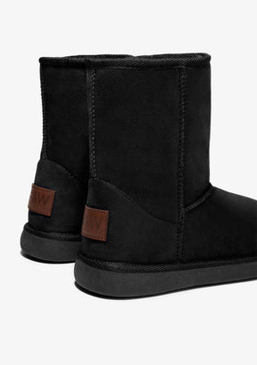 Black Basic Australian Boots Water Repellent