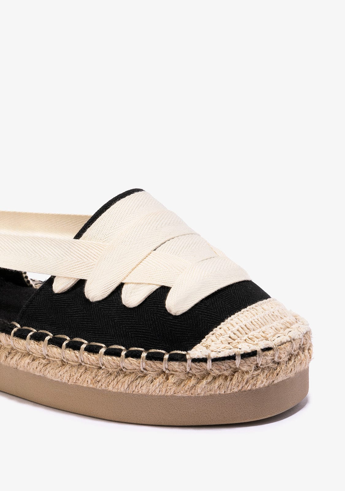 Black Bow Espadrilles