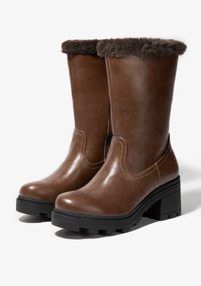 Boots Haute Fur Brown