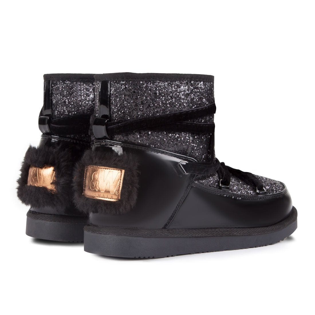 Boots Inuit Glitter Black