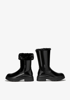 Boots Kate Roll Down Black
