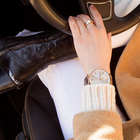 Classy Rose Gold / Light Pink Watch