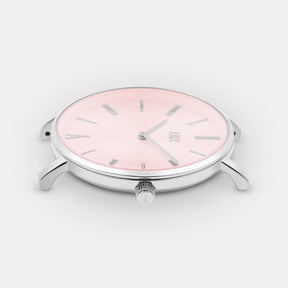 Classy Silver / Light Pink Watch