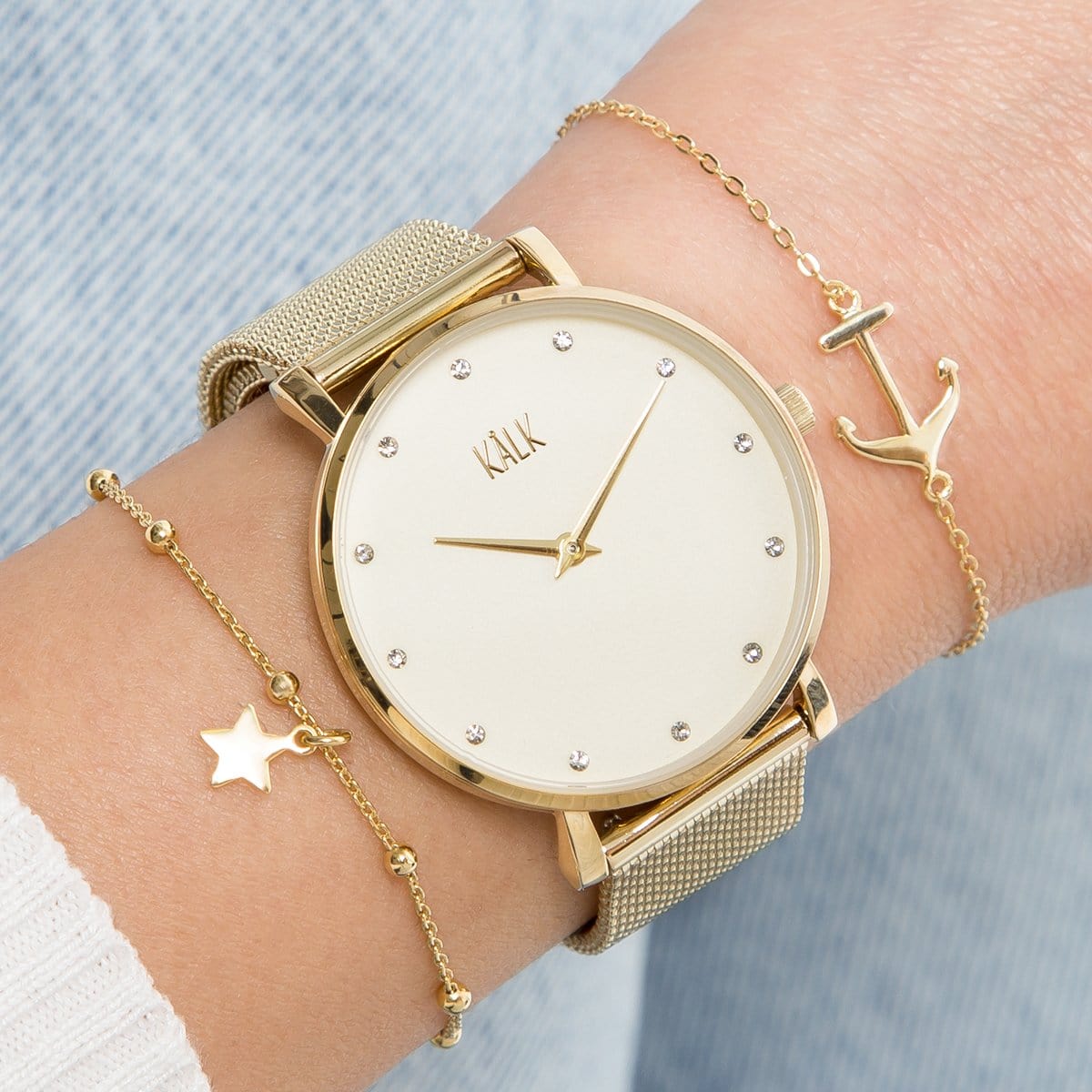 Dreamy Full Gold Watch