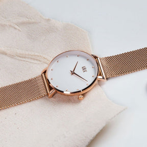 Dreamy Rose Gold / White Watch