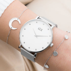 Dreamy Silver / White Watch