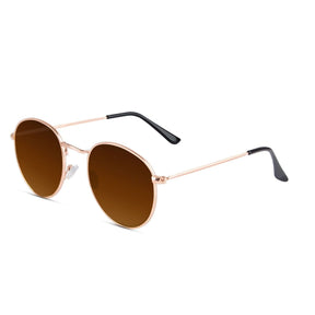Dumai Rose Gold / Brown Sunglasses