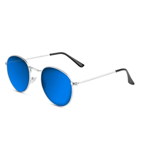 Dumai Silver / Blue Sunglasses