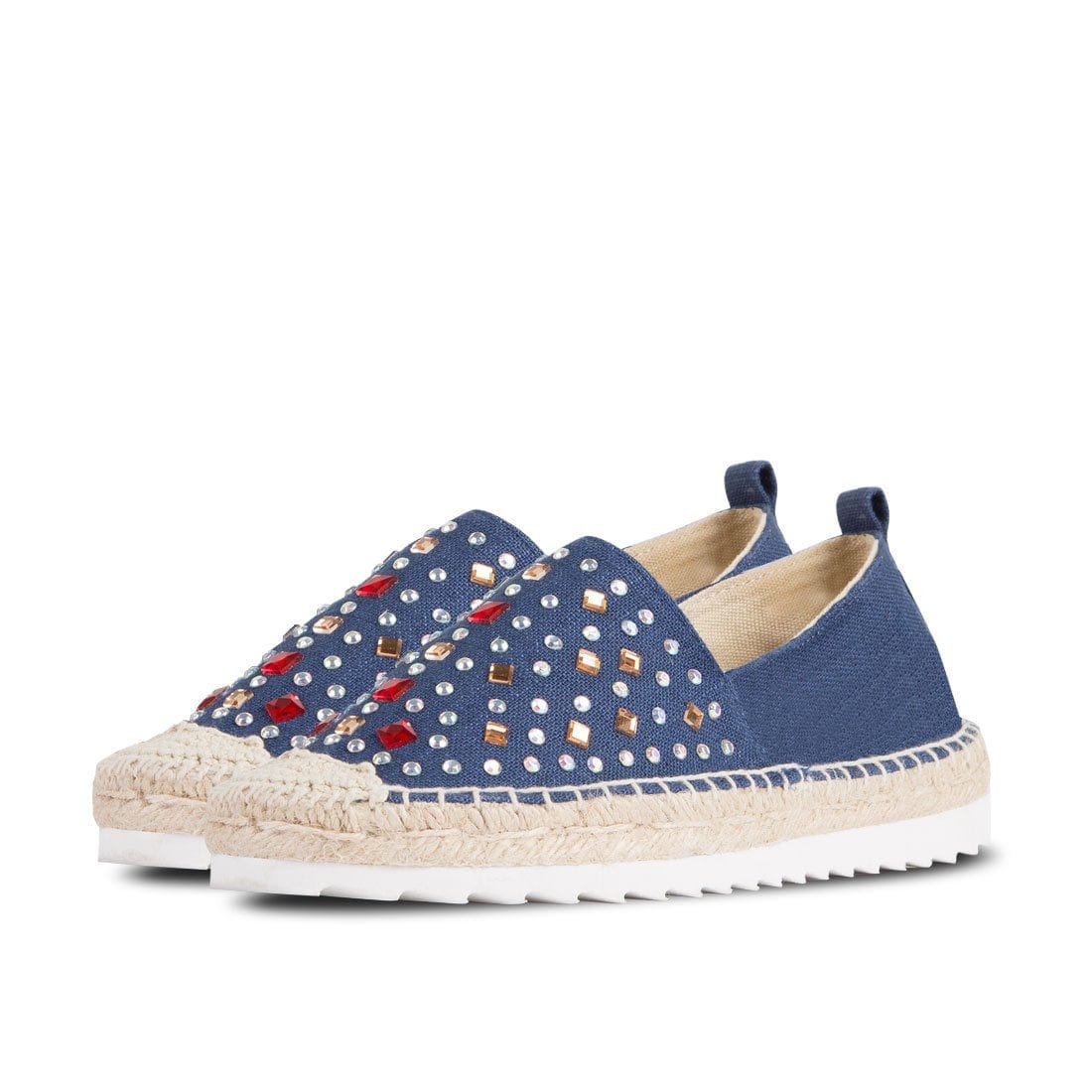 Espadrilles Kea Navy Strass