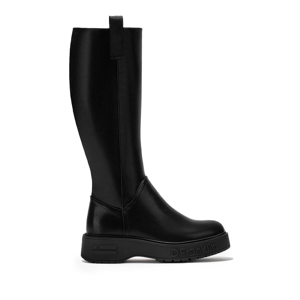 Gumme Track Knee High Soft / Black