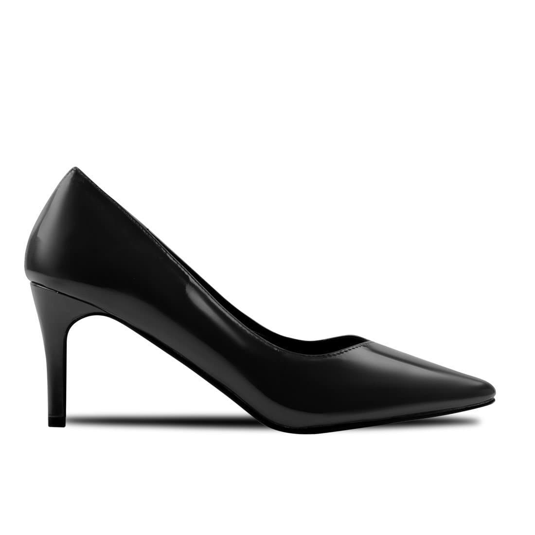 Heel Shoes Lina Patent Leather Black