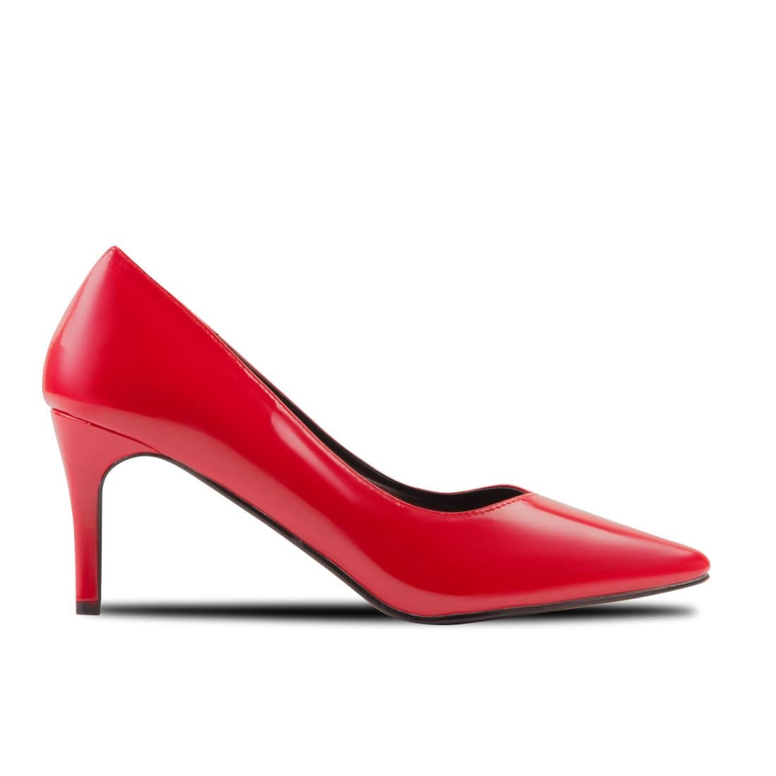 Heel Shoes Lina Patent Leather Red