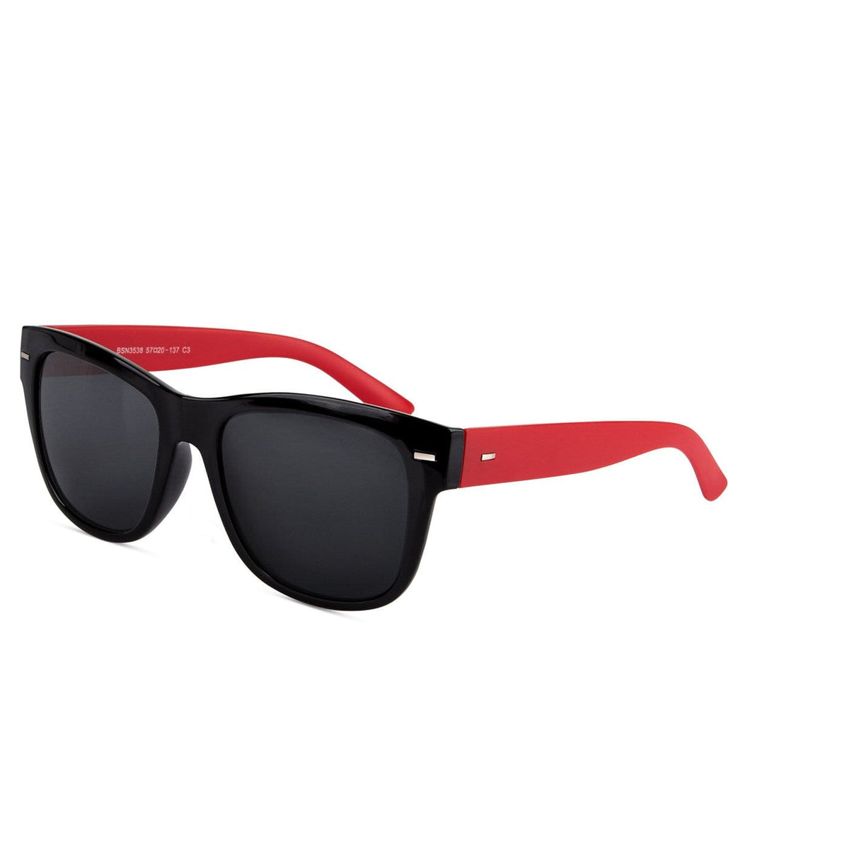 Makai Shinny Black- Red / Black Sunglasses
