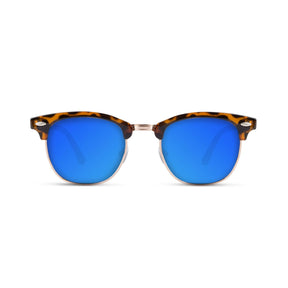 Malaca Shinny Carey Gold / Blue Sunglasses