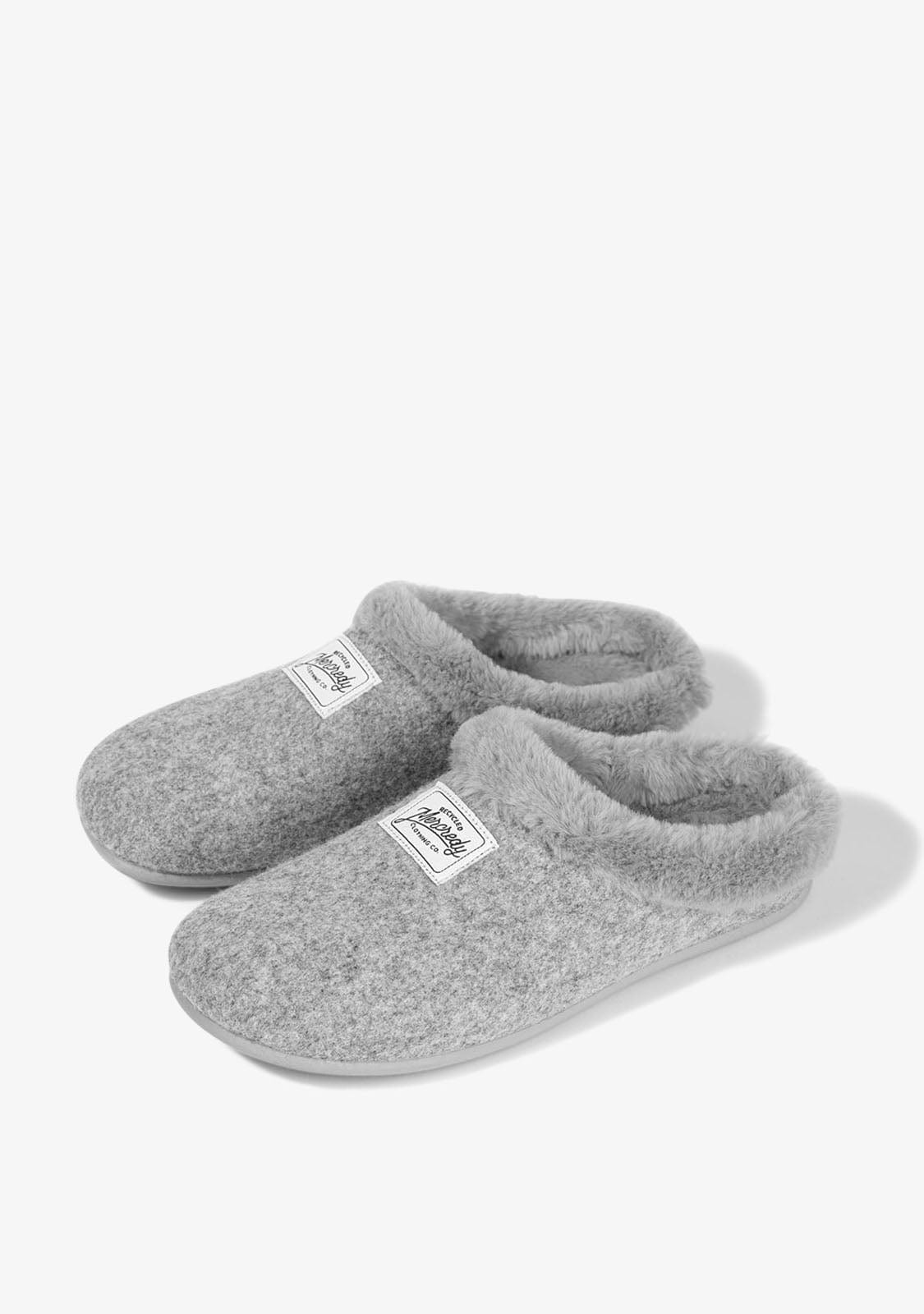 Mercredy Slipper Fur Grey