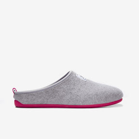 Mercredy Slipper Grey / Fuxia