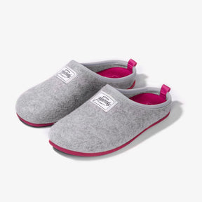 Mercredy Slipper Grey / Fuxia