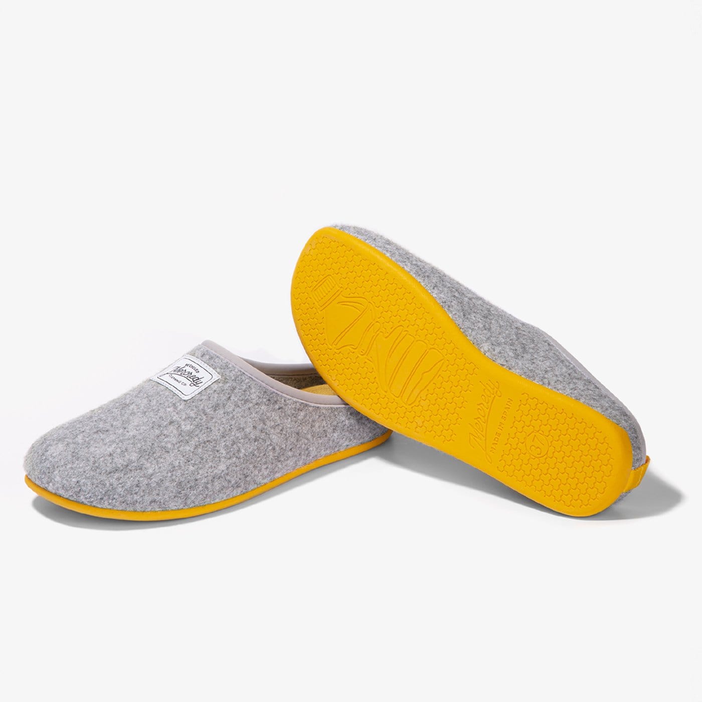 Mercredy Slipper Grey / Yellow