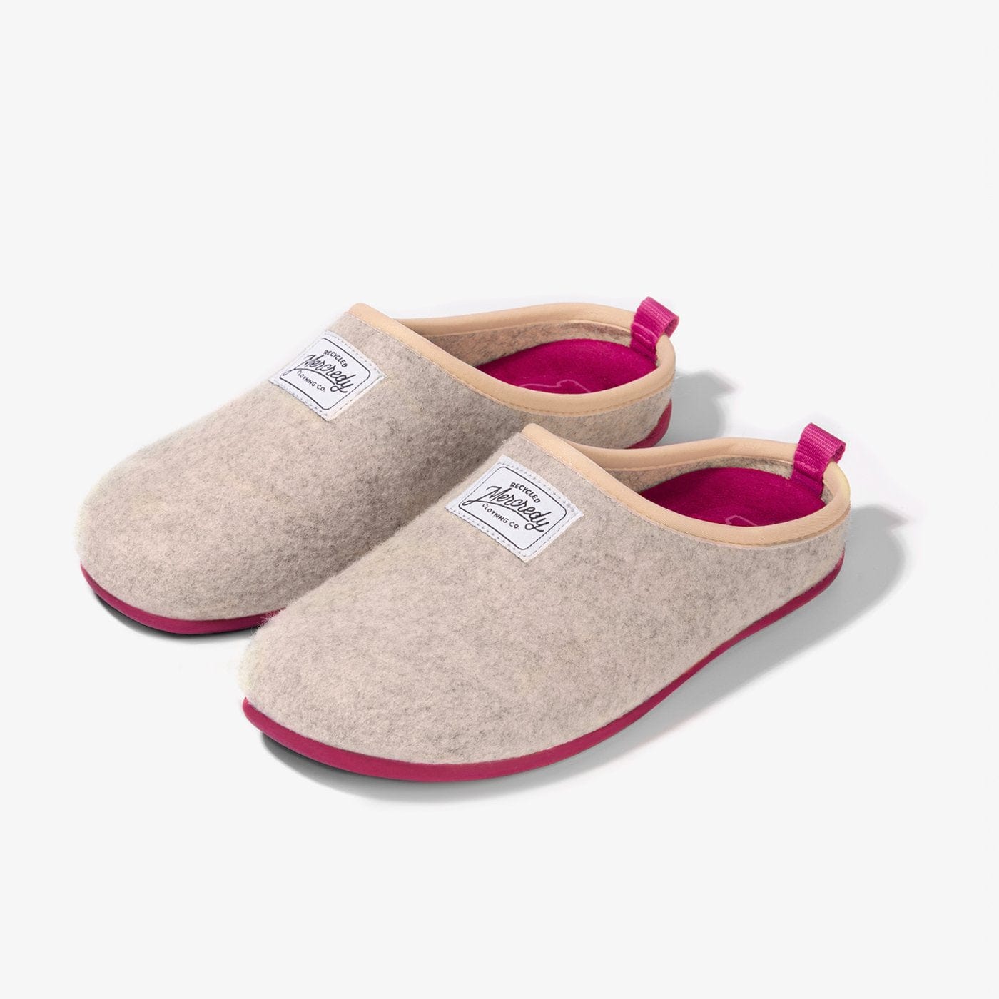 Mercredy Slipper White / Fuxia