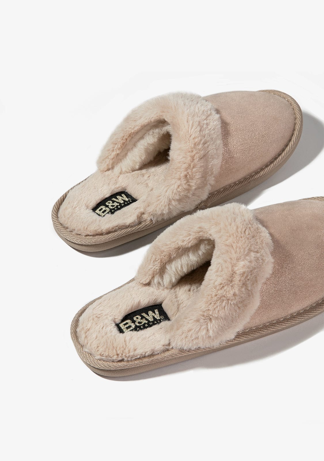 Metallic Golden Light Home Slipper