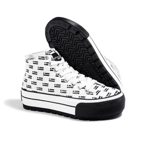 One Way Platform DF Flag White