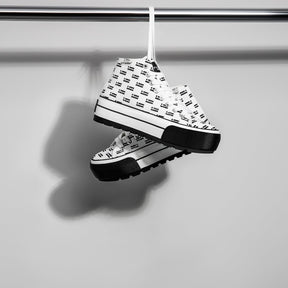 One Way Platform DF Flag White