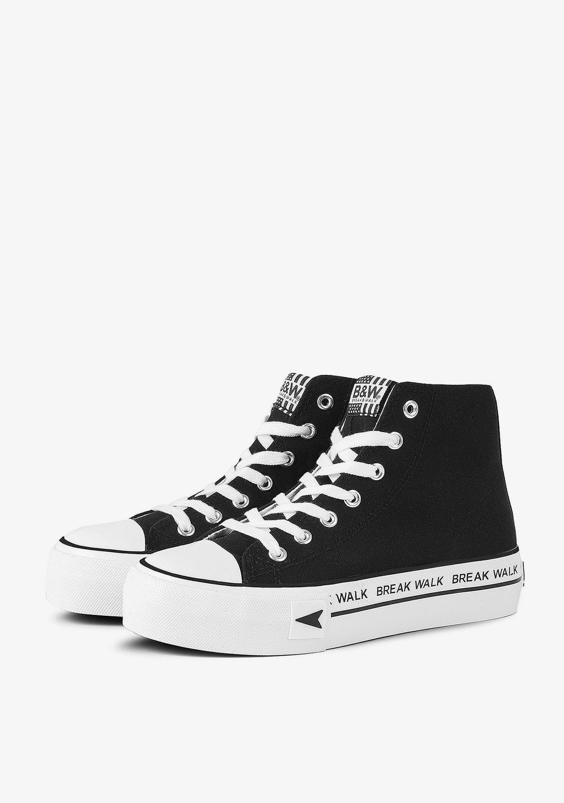 Sneakers Bay High Top Platform Black