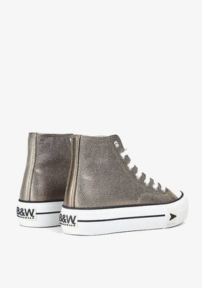 Sneakers Bay High Top Platform Snake