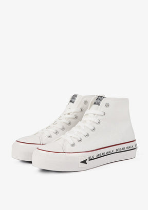 Sneakers Bay High Top Platform White