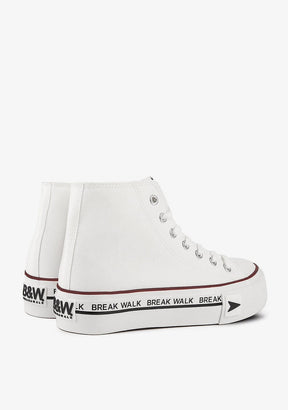 Sneakers Bay High Top Platform White