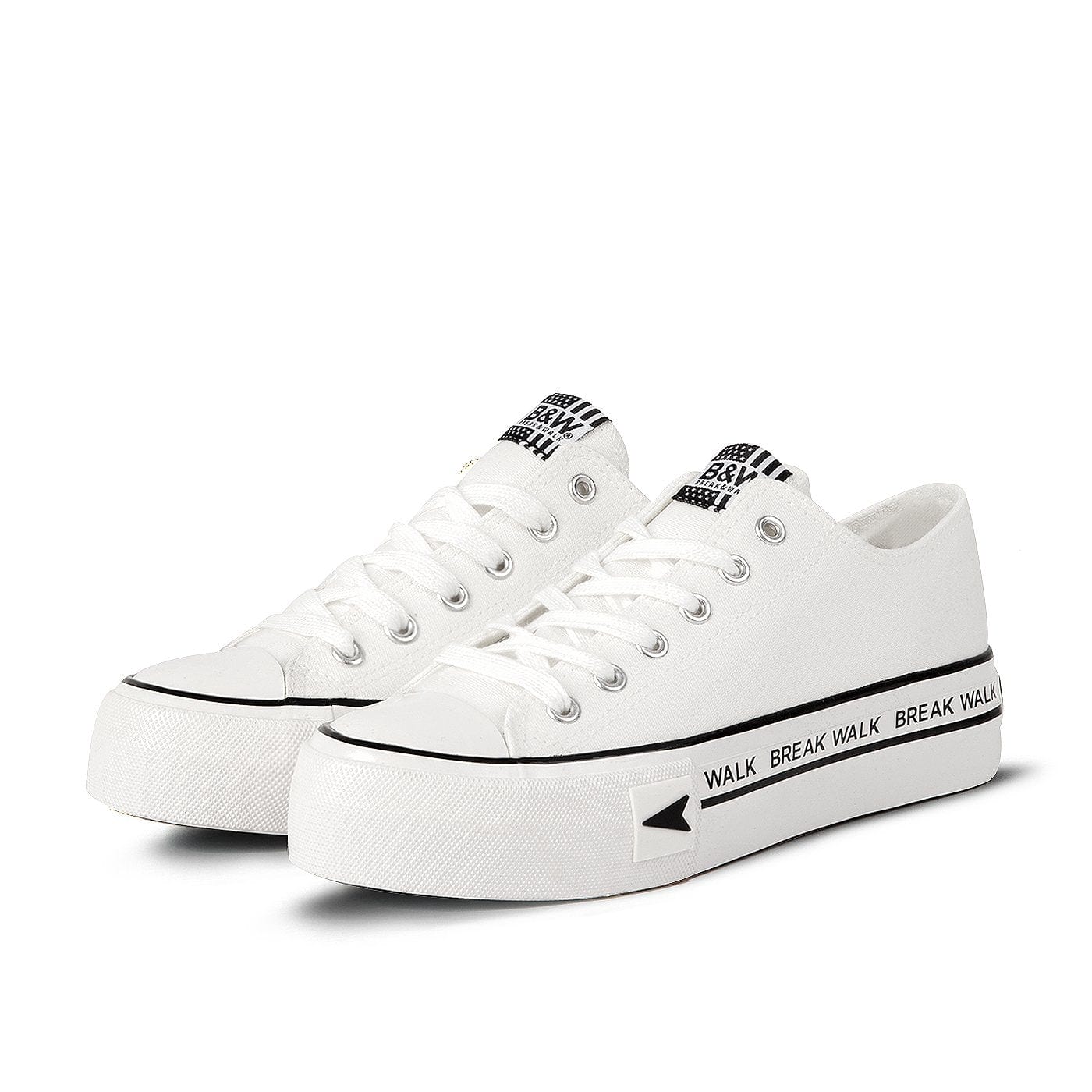 Sneakers Bay Platform White