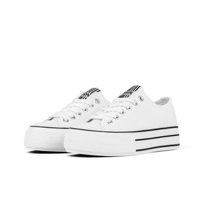 Sneakers Bay Platform White