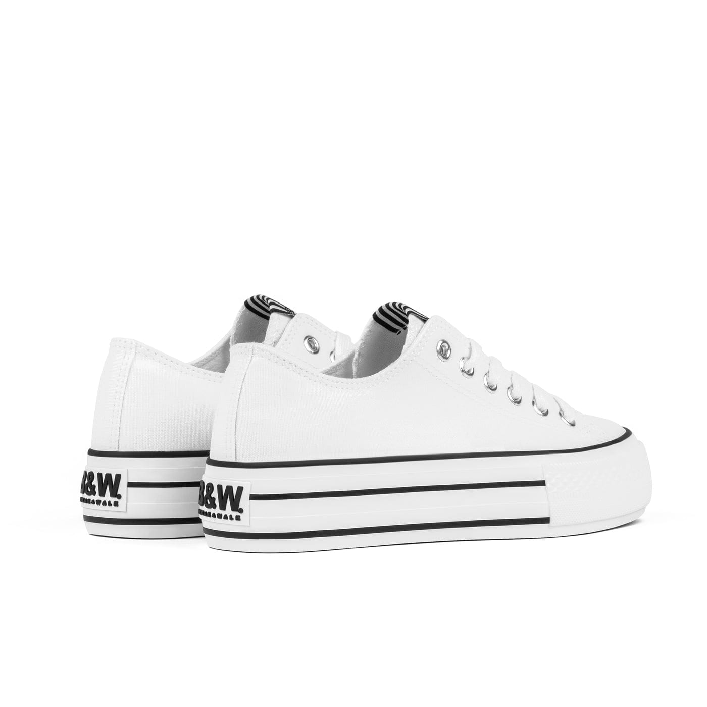 Sneakers Bay Platform White