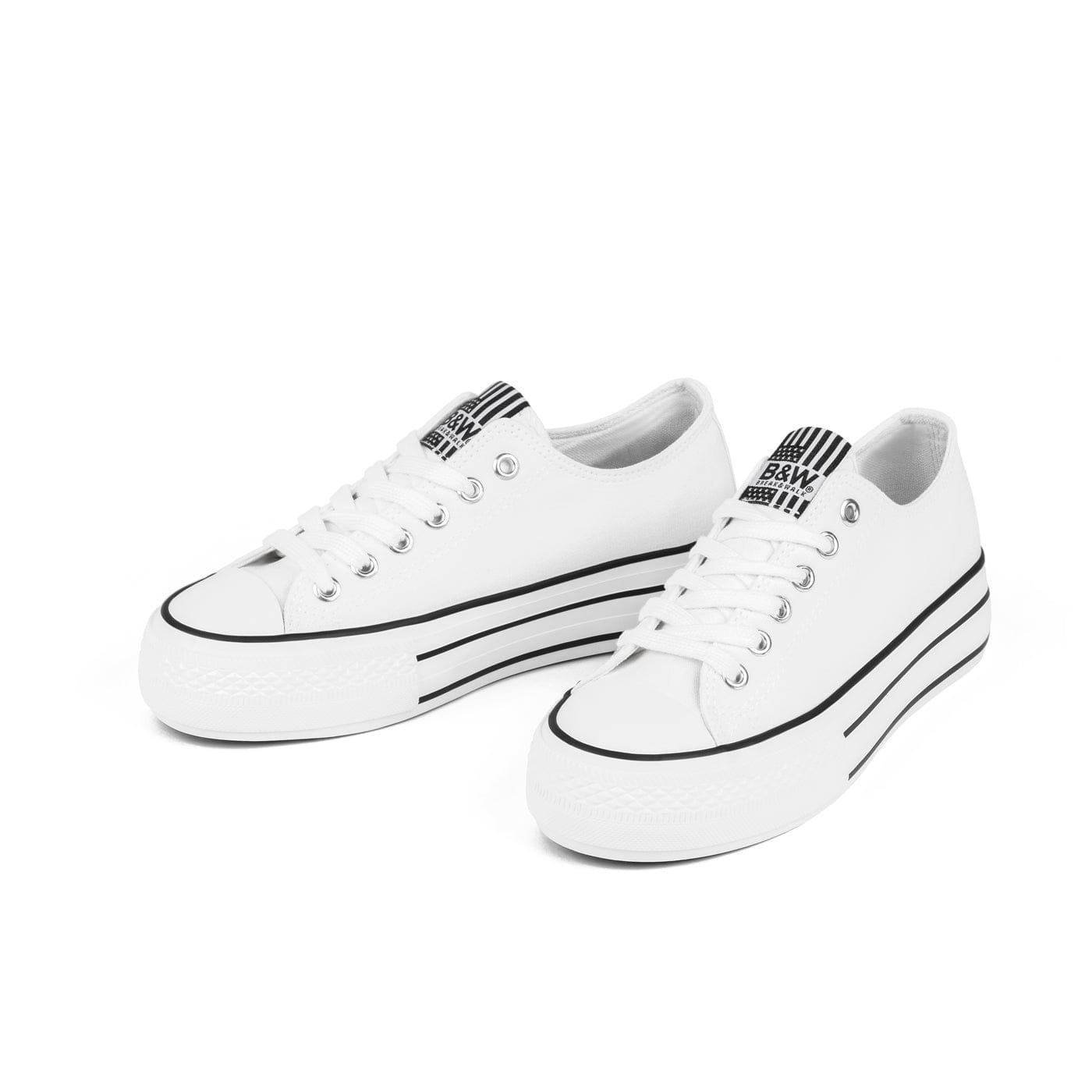 Sneakers Bay Platform White