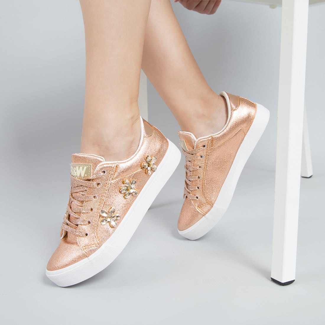 Sneakers Bloom Gold