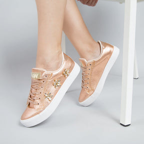 Sneakers Bloom Gold