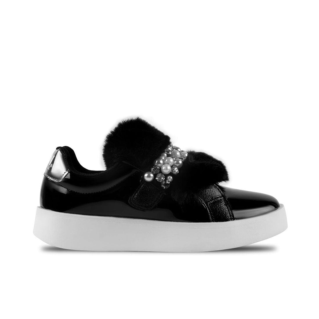 Sneakers Damsel Black Fur