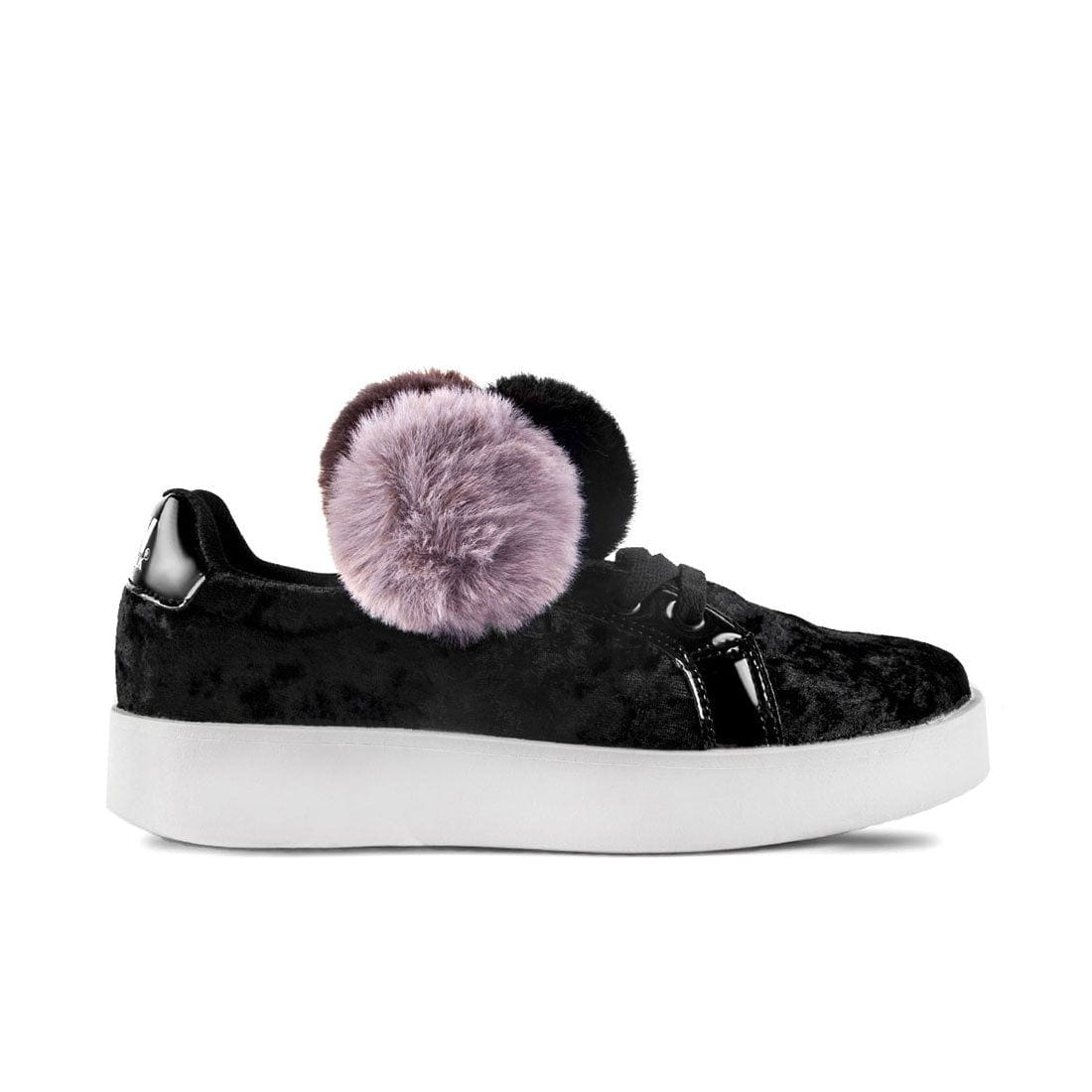 Sneakers Damsel Pompoms Black