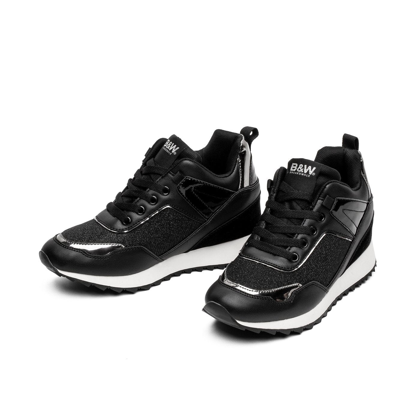 Sneakers Rockslide Shiny Black Lace