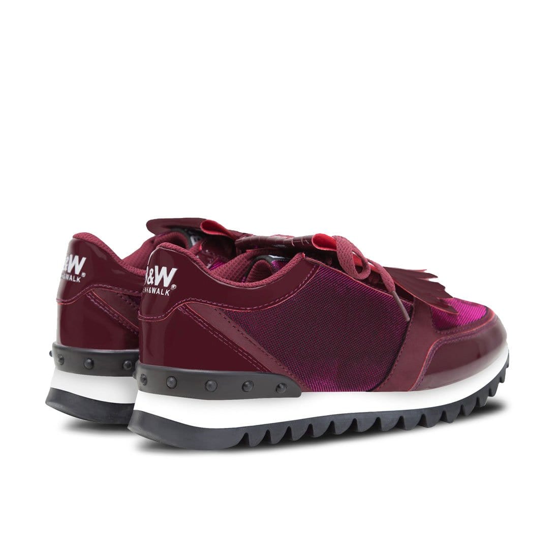 Sneakers Sziget Textile Maroon