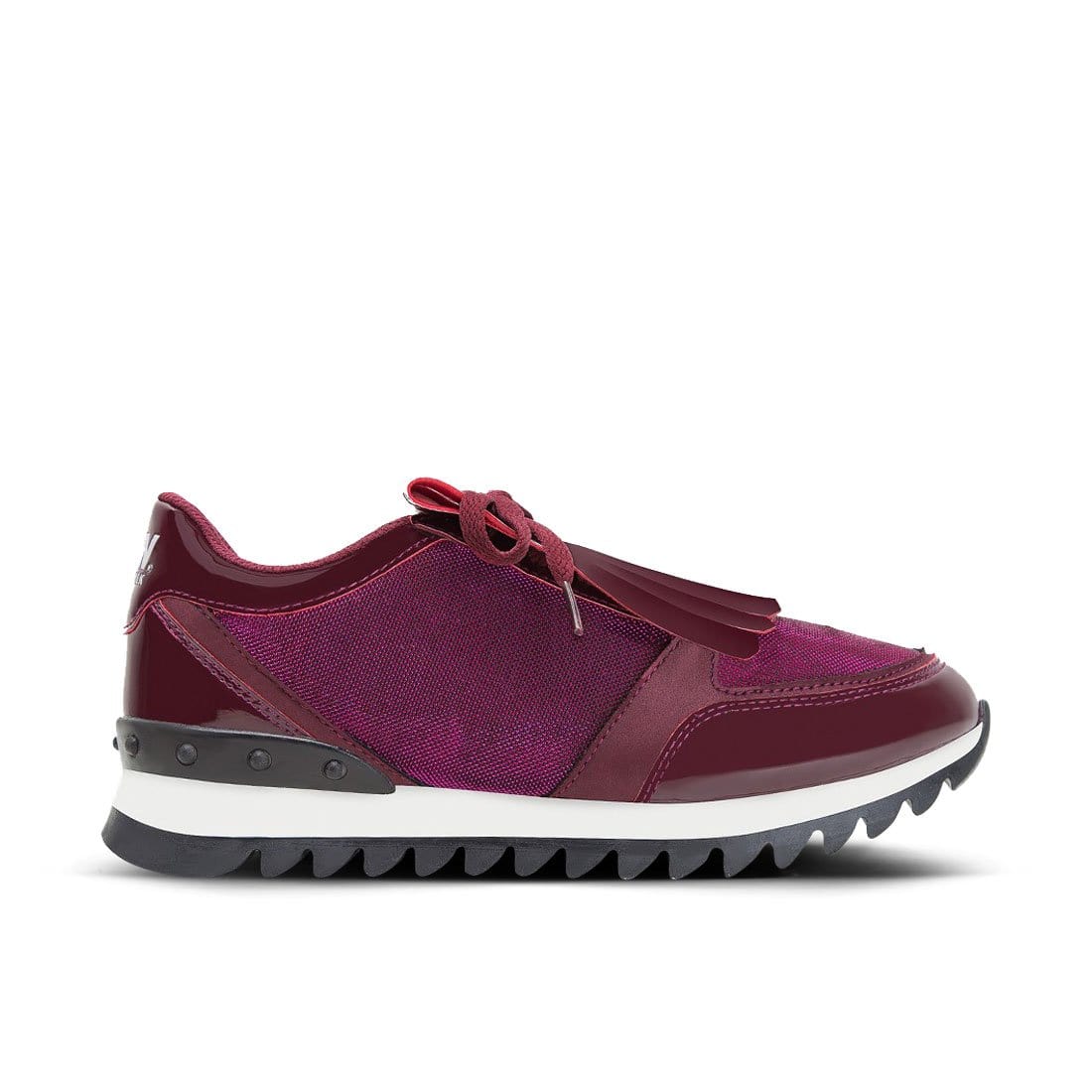 Sneakers Sziget Textile Maroon