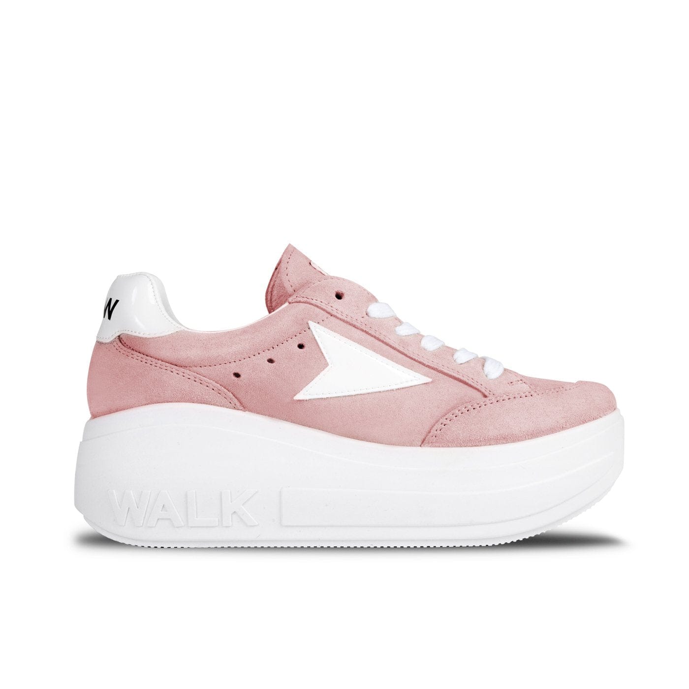 Sneakers Wicker Platform Pink Pale