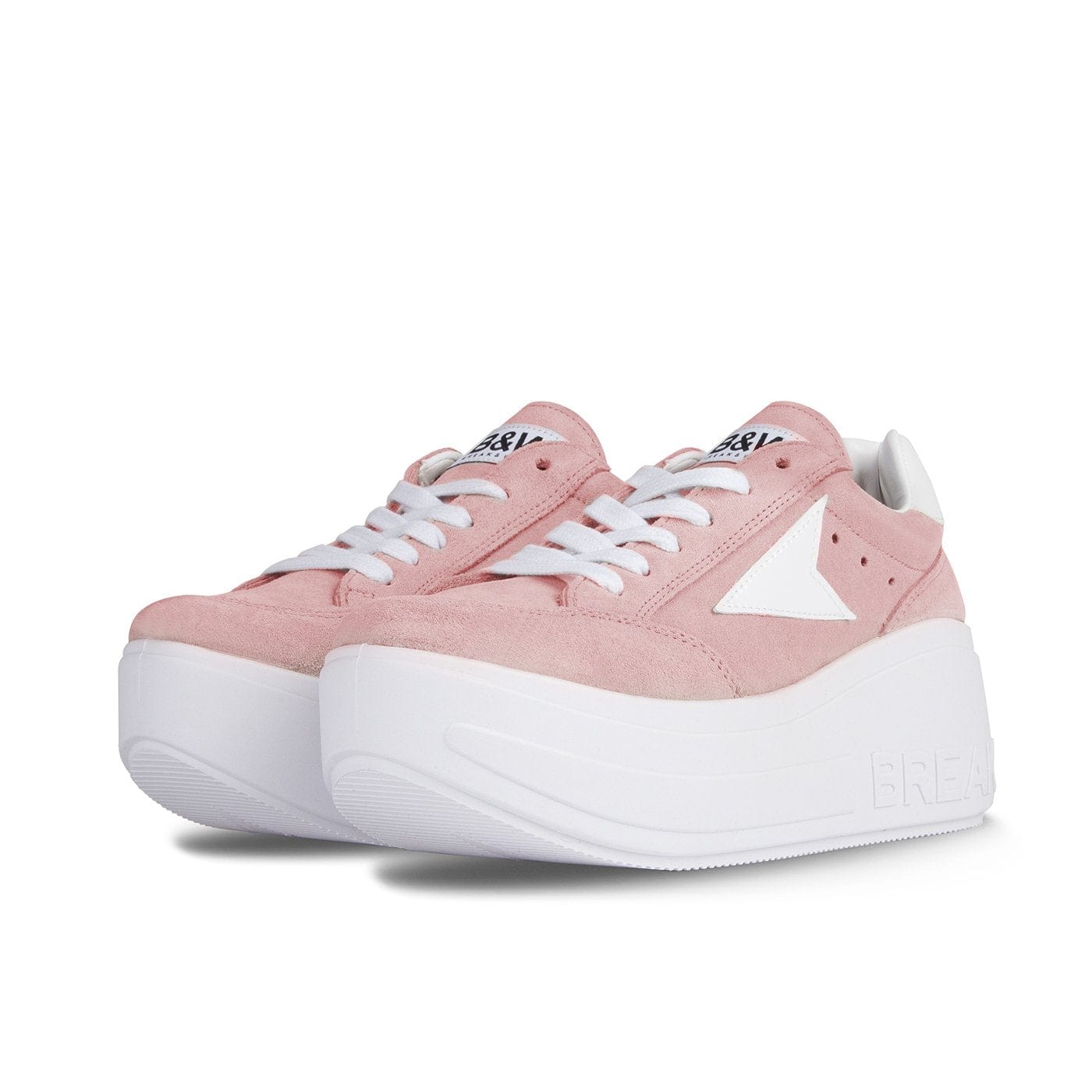 Sneakers Wicker Platform Pink Pale