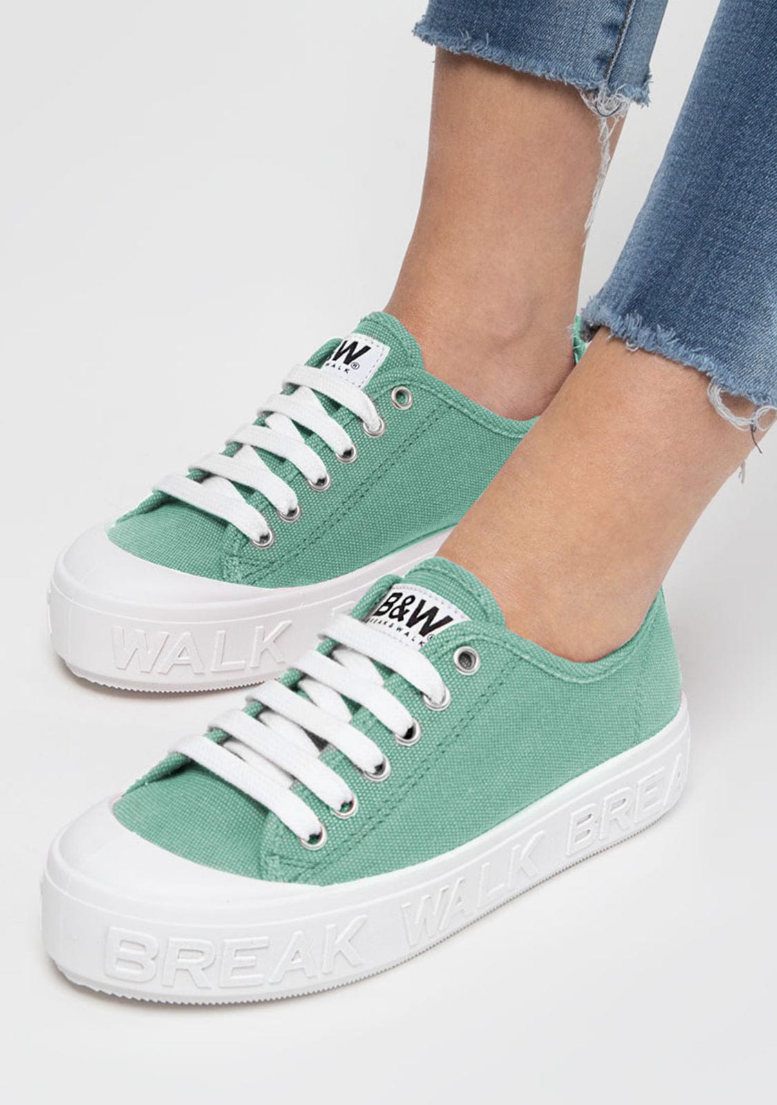 Sneakers Wicker Turquoise