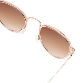 Walker Round Rose Gold / Grad Brown