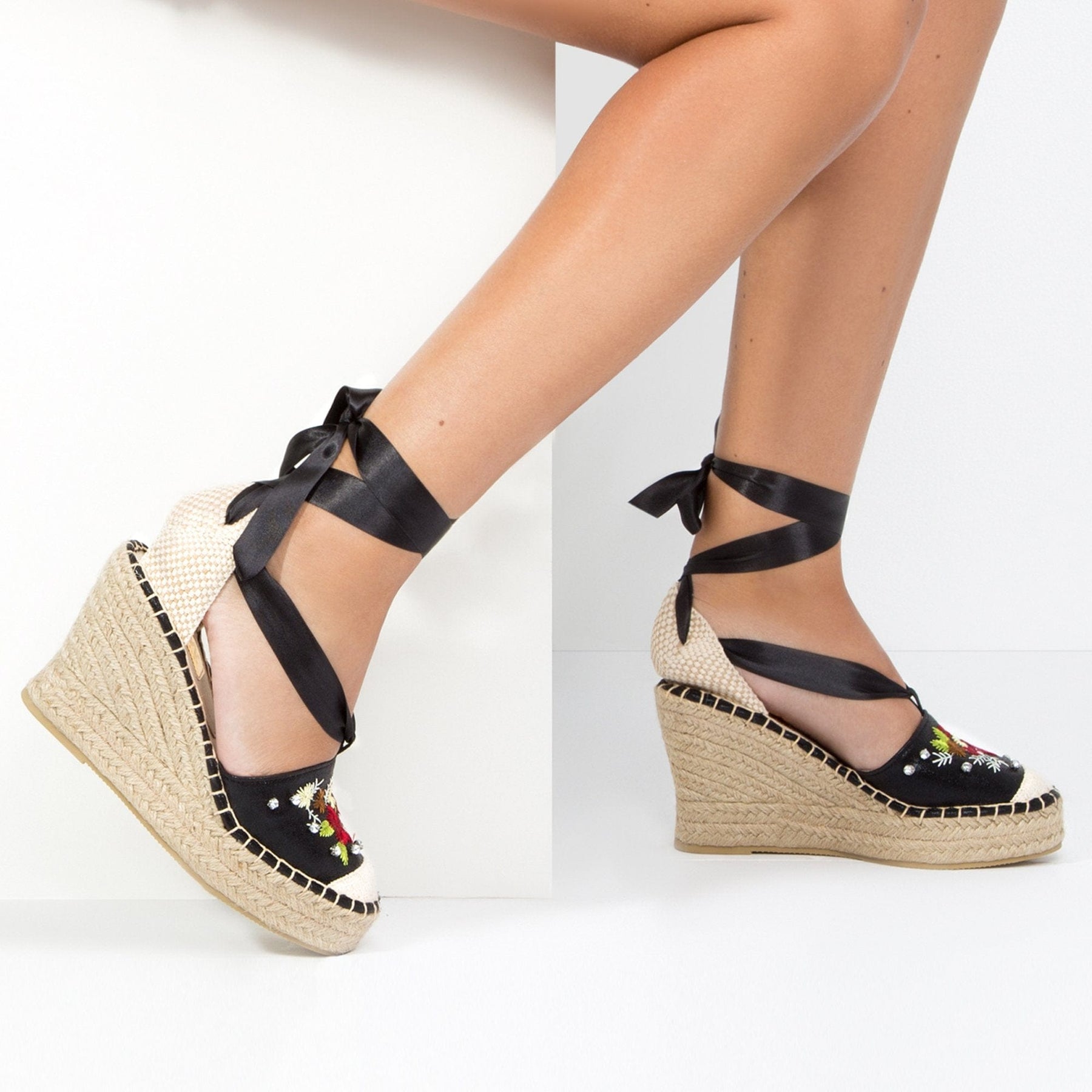 Wedge Shoe Elba Black