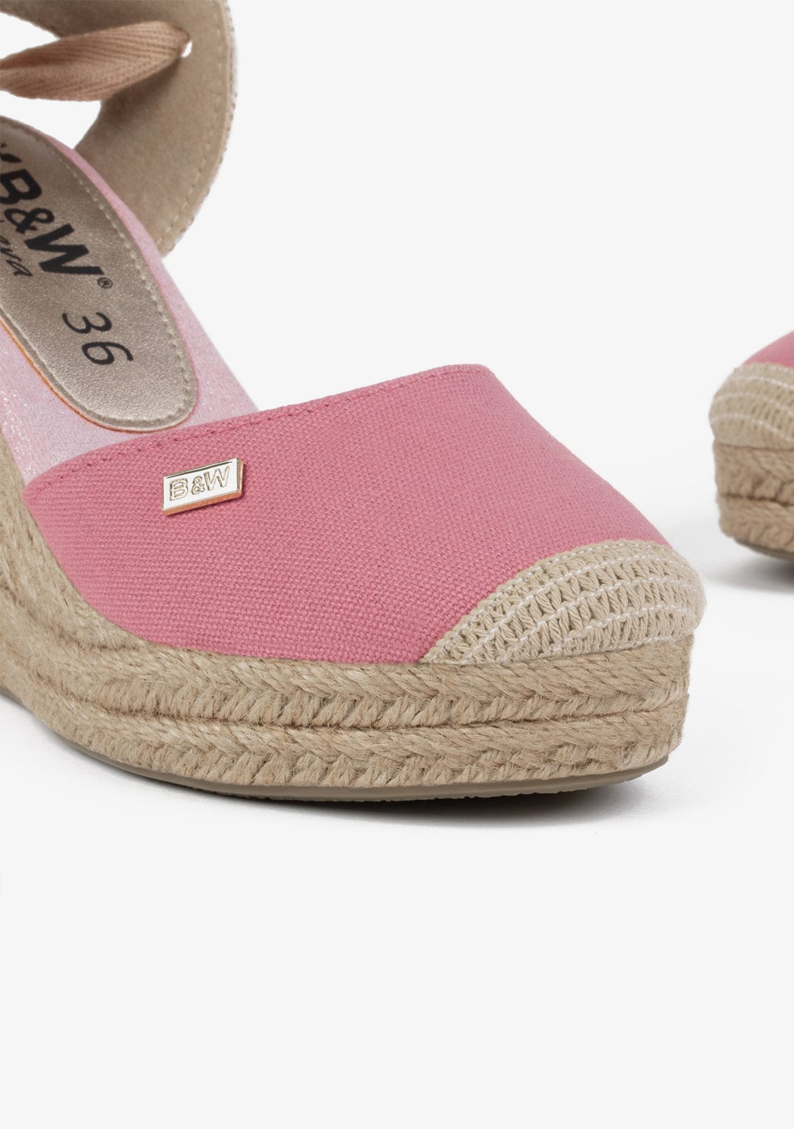 Wedge Shoe Espadrilles Sweet Pink